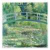 Bridge Over a Pond of Water Lilies