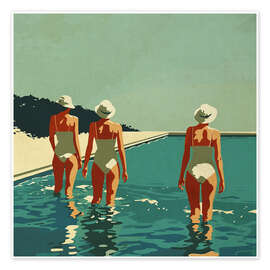 Happy Times in the Pool