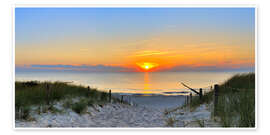 Path through the dunes, Baltic Sea