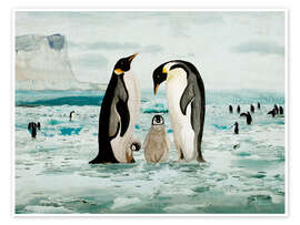 Penguins Hand in Hand