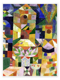 Plants early in the morning