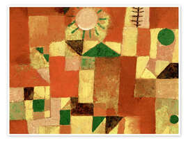 Plants early in the morning