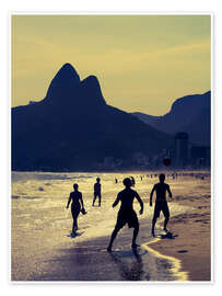 Soccer on Ipanema Beach, Brazil