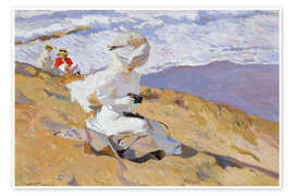 Strolling along the Seashore, 1909