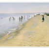 Summer Evening on Skagen's Southern Beach