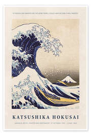 The Great Wave off Kanagawa, 1831