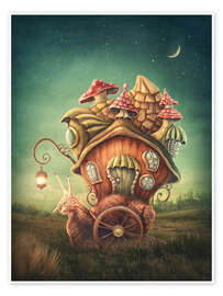 The Tiger and the moon