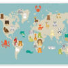 World Map of Animals