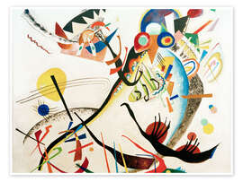 Yellow, red and blue