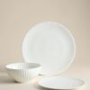 12 Piece Fluted Hampton Dinner Set