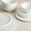12 Piece Fluted Hampton Dinner Set