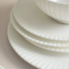 12 Piece Fluted Hampton Dinner Set