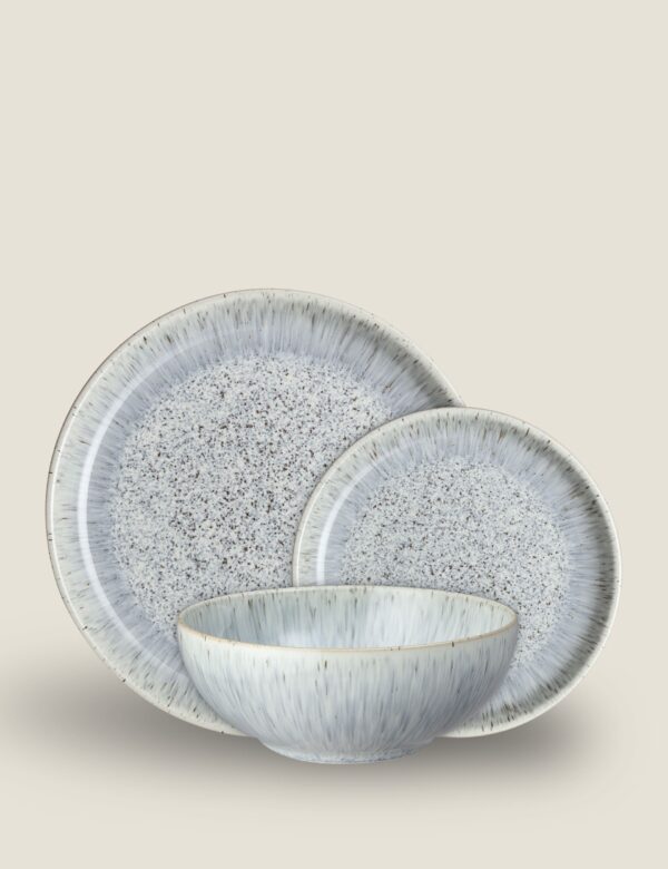 12 Piece Halo Speckle Dinner Set