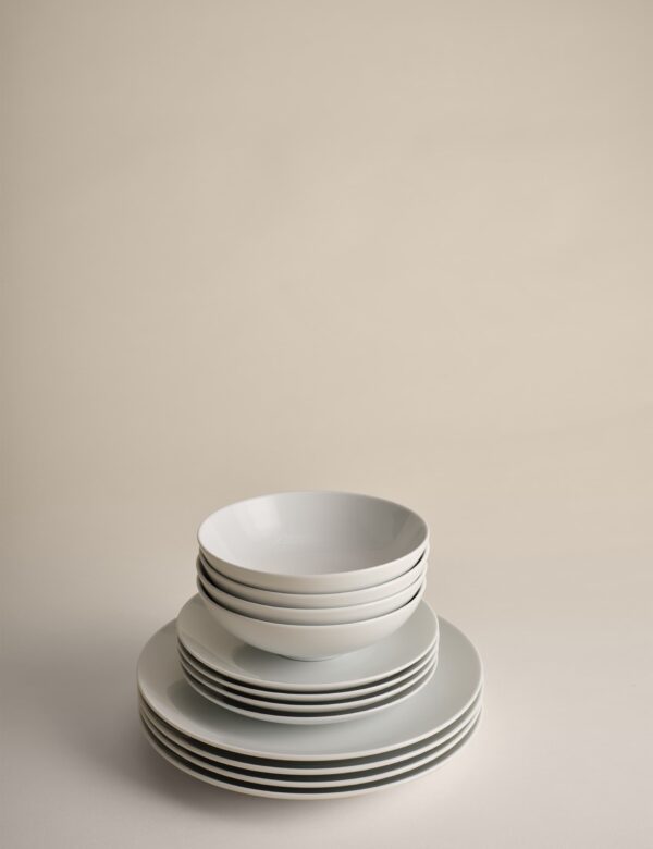 12 Piece Maxim Coupe Dinner Set