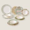 12 Piece Patterned Dinner Set