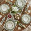 12 Piece Patterned Dinner Set