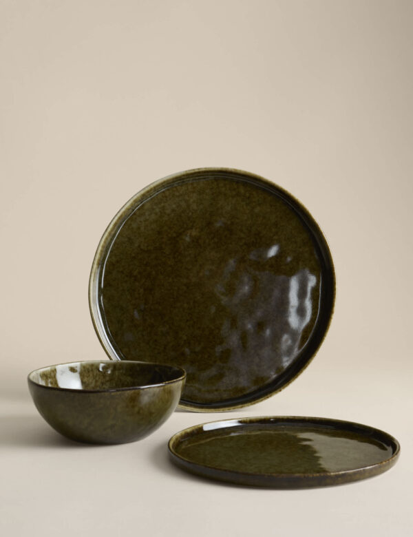 12 Piece Stoneware Dinner Set