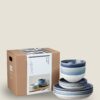 12 Piece Studio Blue Dinner Set