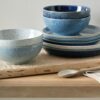 12 Piece Studio Blue Dinner Set