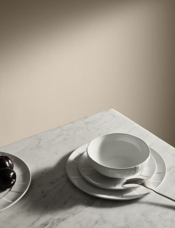 12 Piece Textured Dinner Set