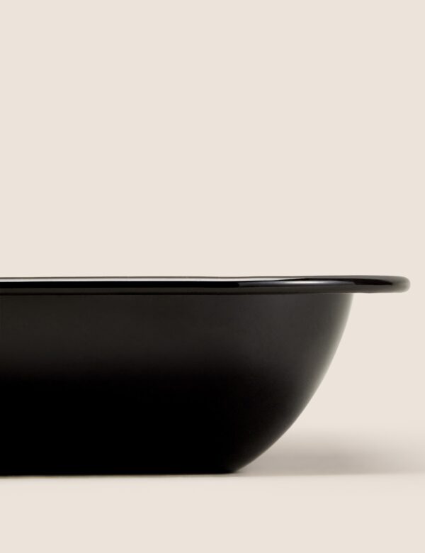 3 Piece Vitreous Enamel Roaster Set