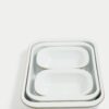 4 Piece Enamel Stacking Oven Trays