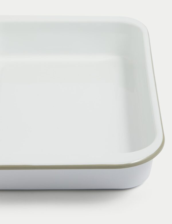 4 Piece Enamel Stacking Oven Trays