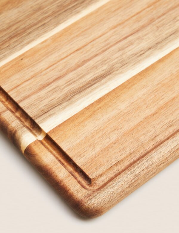 Acacia Chopping Board with Silicone Feet