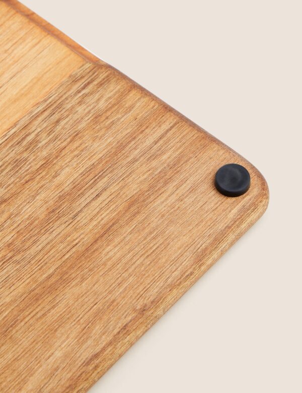 Acacia Chopping Board with Silicone Feet