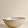 Linen Reactive Picnic Serving Bowl