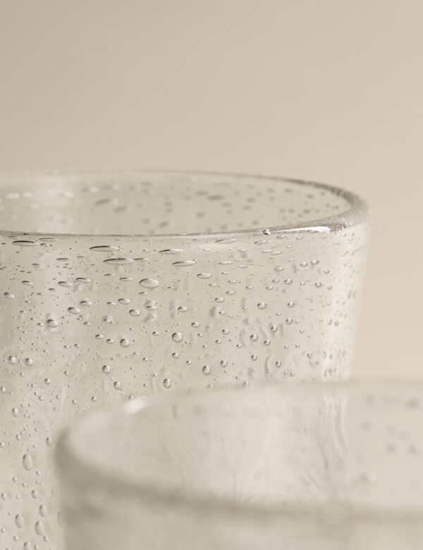 Set of 2 Bubble Hi Ball Glasses