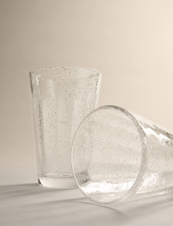 Set of 2 Bubble Hi Ball Glasses