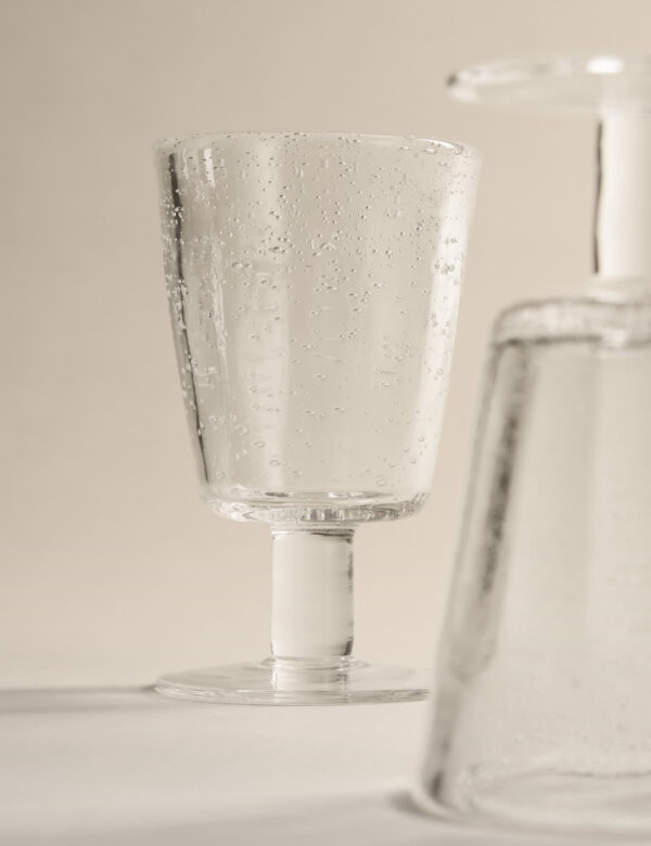 Set of 2 Bubble Wine Glasses