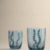 Set of 2 Hand Painted Tumblers