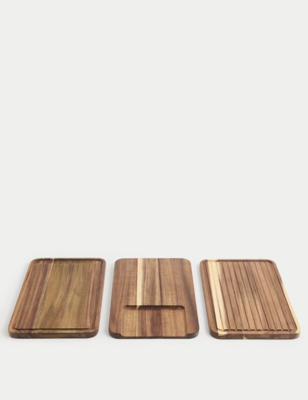 Set of 3 Wooden Chopping Boards