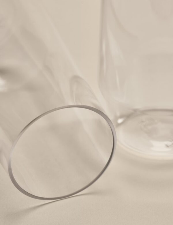 Set of 4 Angular Picnic Hi Ball Glasses