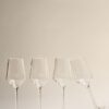 Set of 4 Angular Picnic Wine Glasses
