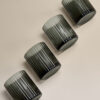 Set of 4 Celine Ribbed Tumblers