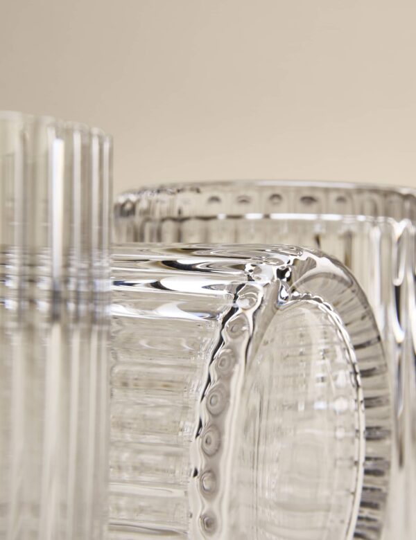 Set of 4 Celine Ribbed Tumblers