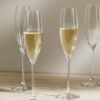 Set of 4 Champagne Flutes