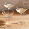 Set of 4 Champagne Saucers