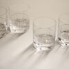 Set of 4 Etched Tumblers