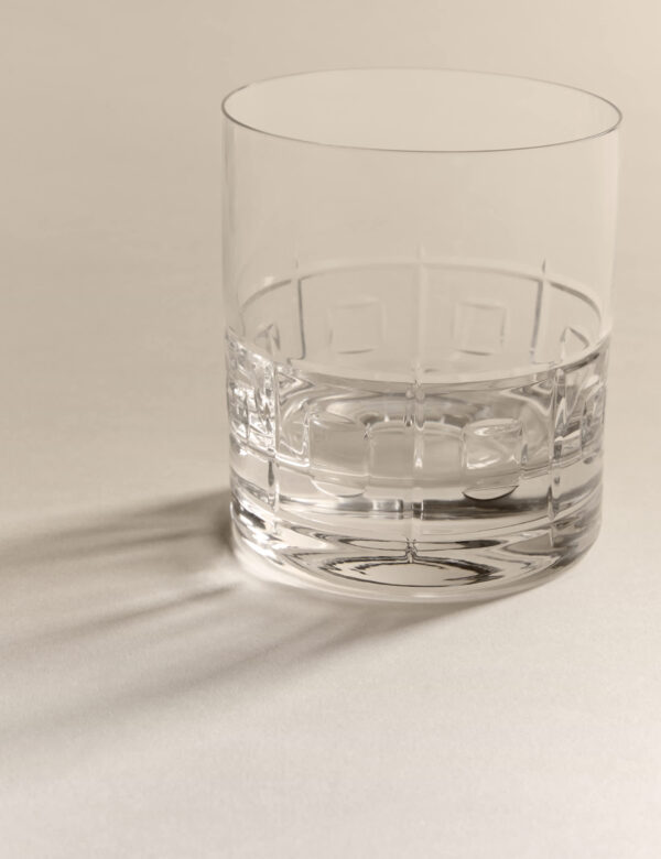 Set of 4 Etched Tumblers