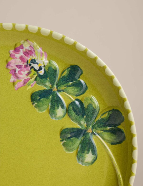 Set of 4 Floral Picnic Side Plates