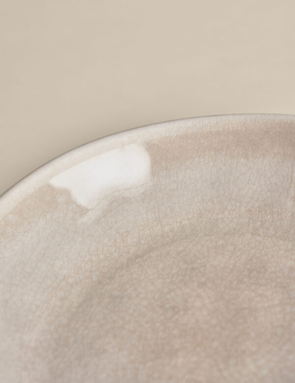 Set of 4 Linen Reactive Picnic Pasta Bowls