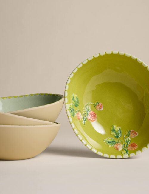 Set of 4 Picnic Cereal Bowls