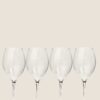 Set of 4 Red Wine Glasses