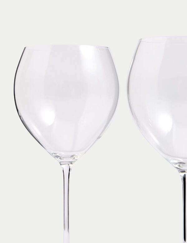 Set of 4 Rich White Wine Glasses