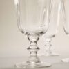 Set of 4 Soda Optic Wine Glasses