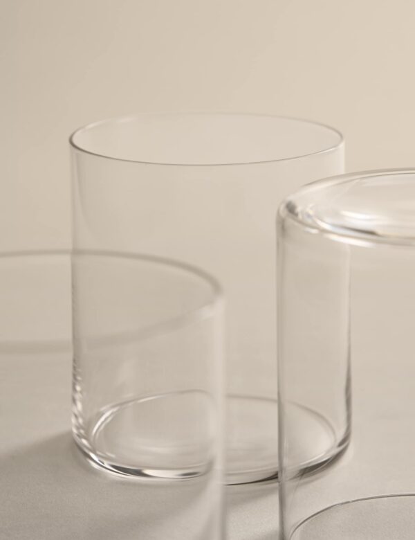 Set of 4 Straight Sided Tumblers
